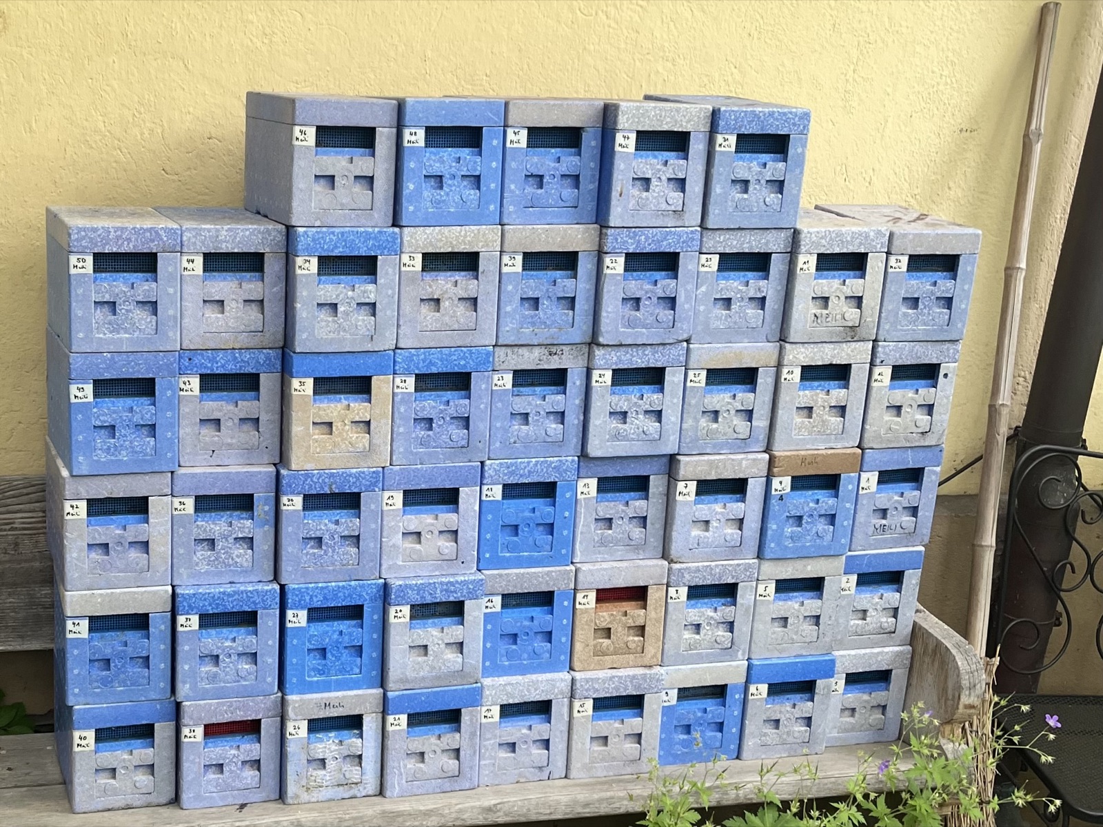Bereit für die Belegstelle